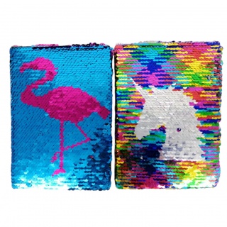 PAMIĘTNIK B6 CEKINY LZ07-05, Pamiętniki, Zeszyty i bloki