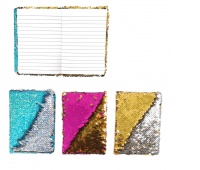 NOTATNIK A6 CEKINY LZ05-06, Pamiętniki, Zeszyty i bloki