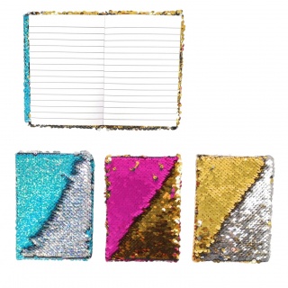 NOTATNIK A6 CEKINY LZ05-06, Pamiętniki, Zeszyty i bloki