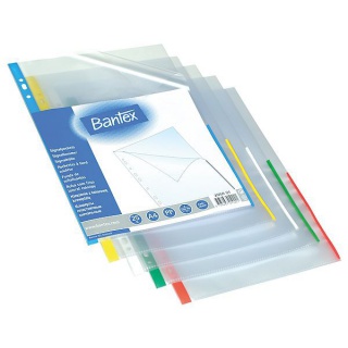 OBWOLUTA GROSZK. A4 L PP 90mic BEZBARWNA 100szt