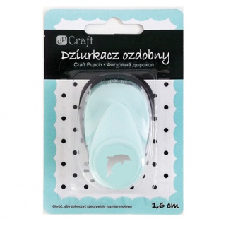 DZIURKACZ OZDOBNY 1,6cm DELFIN, Podkategoria, Kategoria
