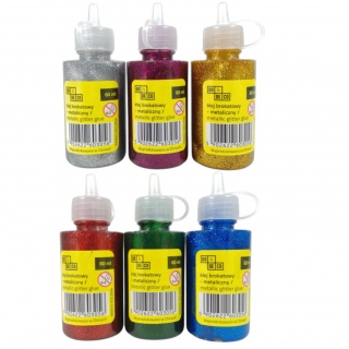 Klej brokat 60ml 3056, Kleje brokatowe, Art. kreatywne