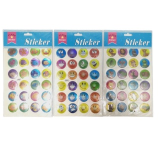 NAKLEJKI SMILE, Naklejki, Art. kreatywne