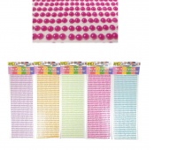 DEKORACJE DŻETY LZ01-03, Dżety, perełki, Art. kreatywne