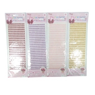 DEKORACJE DŻETY LZ01-06, Dżety, perełki, Art. kreatywne