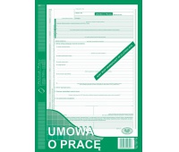 Umowa o pracę, Druki, Papier i etykiety