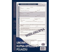 Umowa kupna-sprzedaży pojazdu, Druki, Papier i etykiety