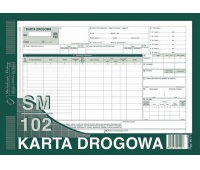Karta drogowa - samochód ciężarowy, Druki, Papier i etykiety