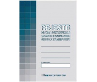 Rejestr mycia i dezynfekcji komory ładunkowej środka transportu, Druki, Papier i etykiety