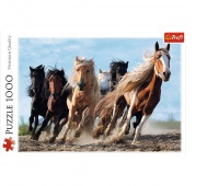 10446 1000 - Galopujące konie / 500px_L, 1000 element&oacute;w, Puzzle