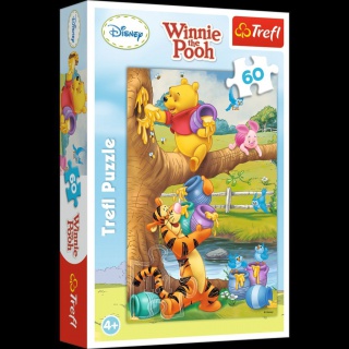 17264 60 - Małe co nieco / Disney Winnie the Pooh, Puzzle, Zabawki