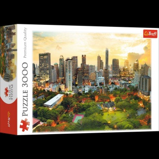 33060 3000 - Zachód Słońca w Bangkoku / 500px_L, Puzzle, Zabawki