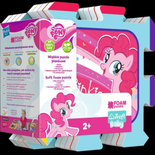 60397 Układanka Puzzlopianka My Little Pony/ Hasbro / Hasbro, My Little Pony, Puzzle, Zabawki