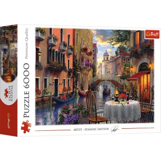 65003 6000 - Romantyczna kolacja / MGL, 6000 element&oacute;w, Puzzle