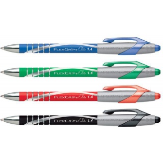 FLEXGRIP ELITE DŁUGOPIS ZIELONY L 0,8 1szt, Podkategoria, Kategoria
