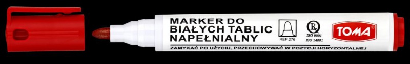 MARKER DO TABLIC SUCH. OKRĄGŁY TO-276 CZERWONY, Podkategoria, Kategoria