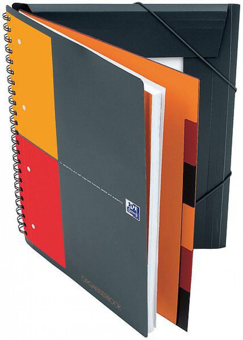 KOŁONOTES A4+ 80k KR ORGANISERBOOK OXFORD IN 1szt, Podkategoria, Kategoria