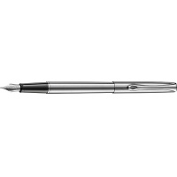 Rollerball pen DIPLOMAT Traveller stainless steel, F