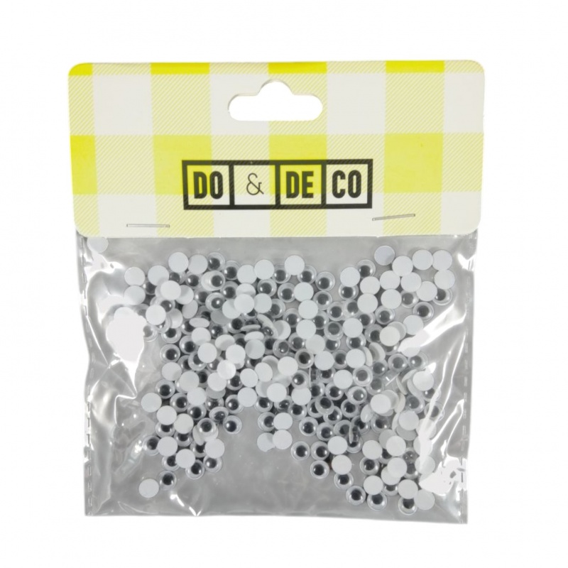 RUCHOME OCZY 6mm 5g LZ14-11, Ruchome oczka, Art. kreatywne