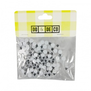 RUCHOME OCZY 8mm 5g LZ14-12, Ruchome oczka, Art. kreatywne