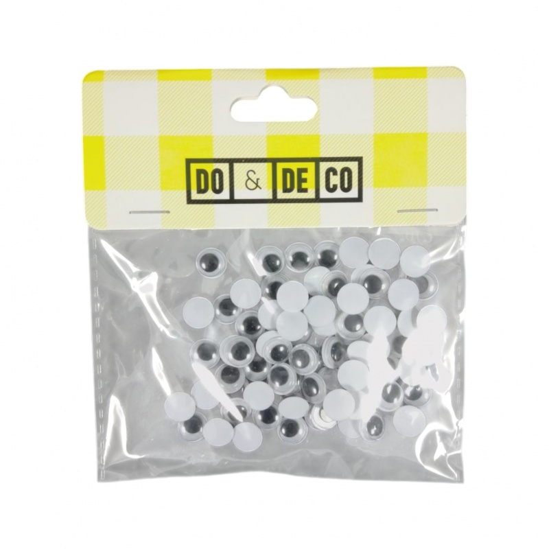 RUCHOME OCZY 10mm 5g LZ14-13, Ruchome oczka, Art. kreatywne