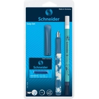 Pióro wieczne SCHNEIDER Easy Set, M, blister, mix kolorów, Pióra, Artykuły do pisania i korygowania