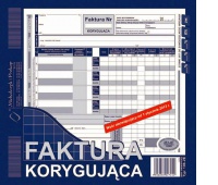 Faktura korygująca, Druki, Papier i etykiety