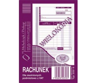 Rachunek dla zwolnionych podmiotowo z VAT, Druki, Papier i etykiety