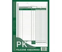 Polecenie księgowania, Druki, Papier i etykiety