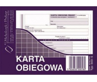 Karta obiegowa, Druki, Papier i etykiety