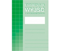 Ewidencja wyjść w godzinach służbowych, Druki, Papier i etykiety