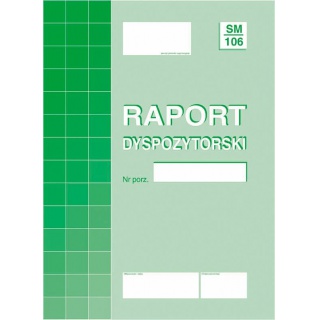 Raport Dyspozytorski, Druki, Papier i etykiety