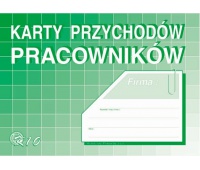 Karty przychodów pracowników, Druki, Papier i etykiety