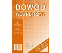 Dowody wewnętrzne, Druki, Papier i etykiety