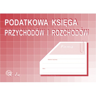 Podatkowa księga przychodów i rozchodów, Druki, Papier i etykiety