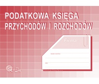 Podatkowa księga przychodów i rozchodów, Druki, Papier i etykiety