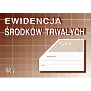 Ewidencja środków trwałych, Druki, Papier i etykiety