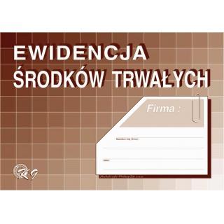 Ewidencja środków trwałych, Druki, Papier i etykiety
