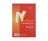Notes (wielokopia) - linia, Druki, Papier i etykiety