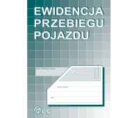 Ewidencja przebiegu pojazdu (NOWA), Druki, Papier i etykiety