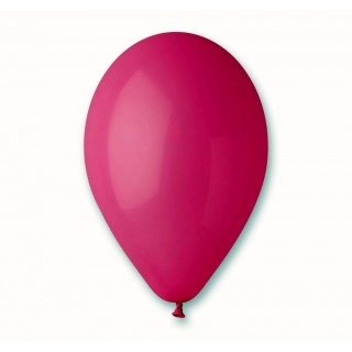 Balon G90 pastel 10" - "ciemnoróżowy" / 100 szt., Balony, Artykuły dekoracyjne