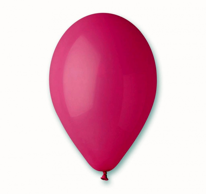 Balon G90 pastel 10" - "ciemnoróżowy" / 100 szt. Balon G90 pastel 10" - "ciemnoróżowy" / 100 szt., Balony, Artykuły dekoracyjne