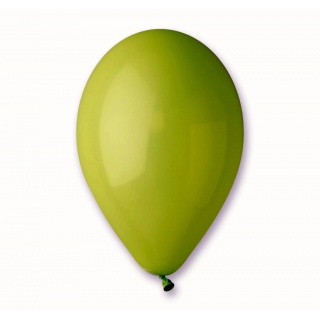 Balon G90 pastel 10" - "pistacjowy" / 100 szt., Balony, Artykuły dekoracyjne