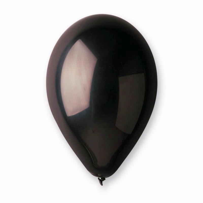 Balon G90 pastel 10" - "czarny" / 100 szt. Balon G90 pastel 10" - "czarny" / 100 szt., Balony, Artykuły dekoracyjne