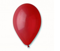 Balon G90 pastel 10" - "czerwony 45" / 100 szt., Balony, Artykuły dekoracyjne