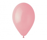 Balon G90 pastel 10" - "różowy jasny" / 100 szt, Balony, Artykuły dekoracyjne