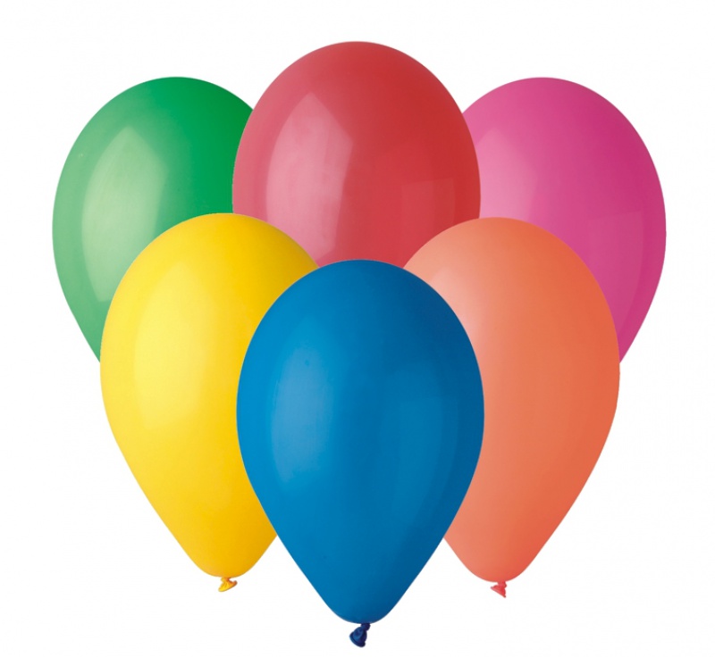 Balon G90 pastel 10" - "różnokolorowe" / 100 szt. Balon G90 pastel 10" - "różnokolorowe" / 100 szt., Balony, Artykuły dekoracyjne
