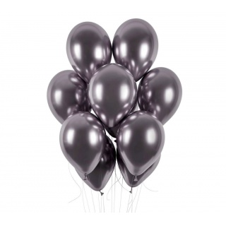 Balony GB120 shiny 13 cali - grafitowe/ 50 szt., Balony, Artykuły dekoracyjne