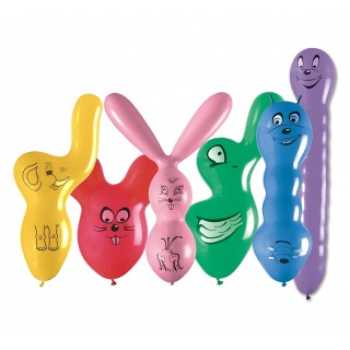 Balony kształty GPF, mix balonów / 25 szt., Balony, Artykuły dekoracyjne