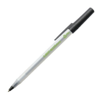 BIC Round Stic Ecolutions Długopis czarny 1 szt, Długopisy, Artykuły do pisania i korygowania